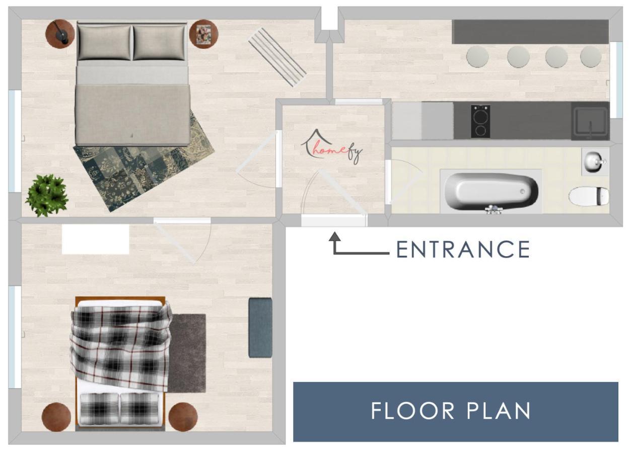 Homefy Apartment Blueberry - Nahe City - Netflix Essen Exterior photo